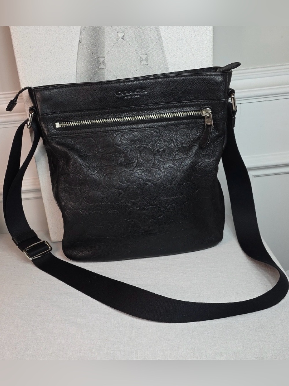 Coach Houston Flight Tech Crossbody Bag